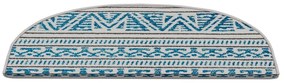 Gradini blu in set da 16 pezzi 20x65 cm Cottage Warmth - Vitaus