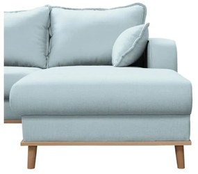 Divano angolare azzurro (angolo destro) Beata - Ropez