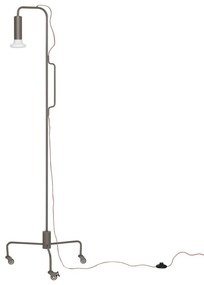 Lampada da terra marrone (altezza 154 cm) Ido - Hübsch