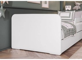 Letto da bambini bianco con rete inclusa 80x160 cm Duuli – ELTAP