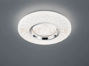 Magnolia plafoniera led 21w 2500lm, 3000 - 6000k cromo ed effetto c...