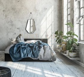 Emmi specchio sfaccettato cornice da appendere 48,5x66cm bordo nero