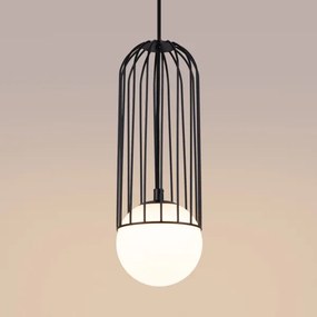 Sollux SL.1332 - Lampadario a sospensione con filo BRINA 1xG9/8W/230V nero