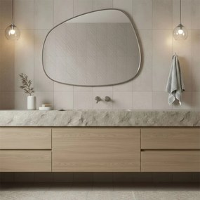 Portasciugamano da bagno Tomi 5805 Brush Nickle