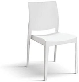 SABINE - sedia moderna in polipropilene cm 46 x 54 x 80 h
