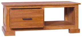 Mobile porta tv 90x50x37 cm in legno massello di teak