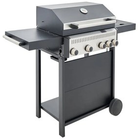 Barbecue a gas C500 4B+1 5 bruciatori con fornello laterale extra