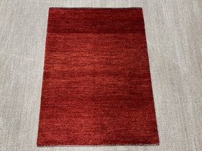 Loribaft Tappeto 110 x 80 Rosso (Iran) Annodato A Mano