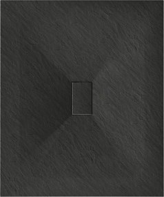 Mexen Hugo piatto doccia rettangolare SMC 110 x 100 cm, nero - 42701011