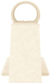 Pali tiragraffi per gatti con tunnel e scaletta crema 55,5 cm