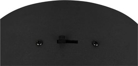 Lampadario LED nero e argentato ø 30 cm Orbit – Trio Select