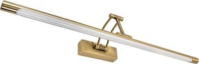 Applique da bagno LED SWE023-1W 60cm Brush Gold