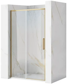 Porta doccia REA Rapid Slide 120 Gold Brush