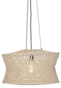Lampada a sospensione orientale in macramè 50 cm - Leonard