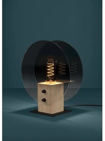 Eglo 390143 - Lampadario a sospensione con filo MILLENA 1xE27/40W/230V fumé