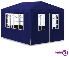 vidaXL Tenda per Feste 3x4 m Blu