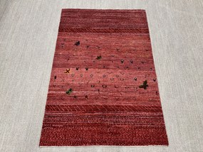 Gabbeh Tappeto persiano 120x170 Rosso (Iran) Annodato A Mano