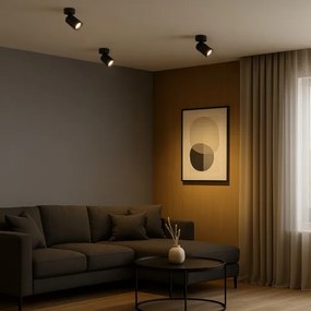 Rabalux 73081 - Faretto YORLI 1xGU10/7W/230V nero