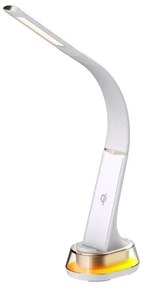 Immax 08974L - LED RGB Lampada da tavolo dimmerabile CORELLA LED/7W/12/230V bianco