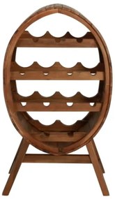 Portavini da 13 Bottiglie in Legno Massello d'Acacia