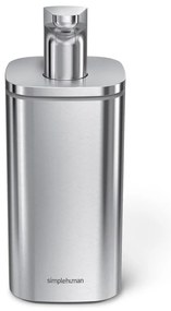 Dispenser di sapone in acciaio inox argento 295 ml - simplehuman