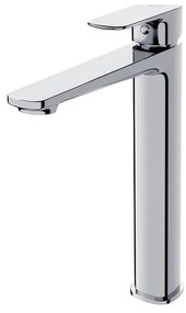 Cersanit S951-392 - Rubinetto del lavandino LARGA 29,5 cm cromo lucido