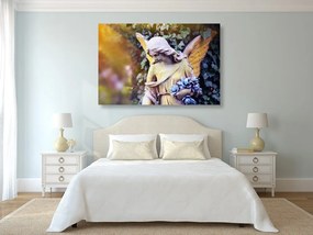 Quadro su tela – Statua di angelo