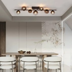Brilagi - Plafoniera LED MILLA 7xG9/3W/230V marrone/marrone fumé