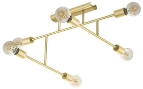 Eglo 98881 - Lampadario a plafone BELSIANA 6xE27/40W/230V