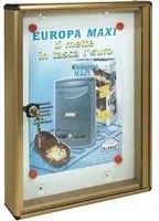 Bacheca Porta Avvisi 1 Foglio Cm 30 X 5 X 40 - Bronzo