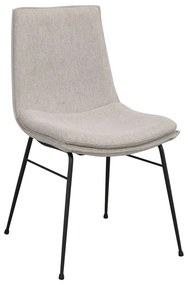 Sedie da pranzo beige in set di 2 Lowell - Rowico