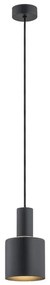 Argon 4219 - Lampadario a sospensione con filo SINES 1xE27/15W/230V d. 12 cm nero