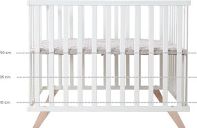 Box in legno di faggio bianco 75x100 cm Lil Planet - Roba