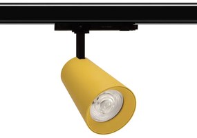 Faro LED 40W Trifase Giallo CRI92 Bianco Variabile 38° - Bridgelux LED Colore Bianco Variabile CCT