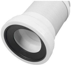 Bruckner - Connettore flessibile per vaschetta WC 27,5-55 cm bianco