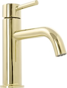 Rubinetto da lavabo Rea Lungo L. Gold Low