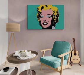 Stampa su tela – Iconica Marilyn Monroe in design pop art