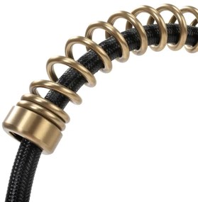 REA-B4821 - Miscelatore per lavello con doccetta estraibile COLIN 42,5 cm, finitura oro spazzolato