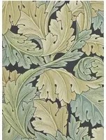 Morris & Co Carta da parati Acanthus - Privet