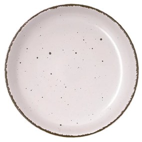 Piatto Fondo Quid Duna Beige Ceramica 18,5 x 5,3 cm