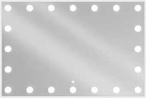 Mexen Dona specchio da bagno retroilluminato 120 x 80 cm, LED 6000K, antinebbia - 9818-120-080-611-00