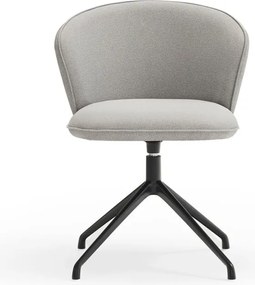 Set di sedie da pranzo grigio chiaro in imbottito 2 pz Add – Teulat