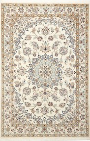 Nain Tappeto persiano 130 x 200 Beige (Iran) Annodato A Mano