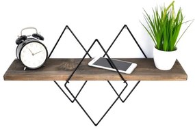 Mensola da parete 36x60 cm abete