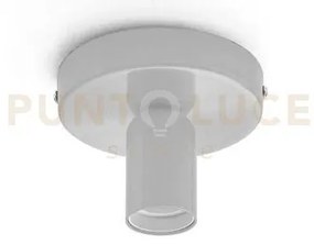 Gsop06- plafoniera piu accessori portalampada attacco e27 grigio ce...