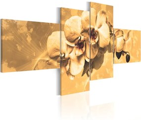 Quadro Orchidee in seppia