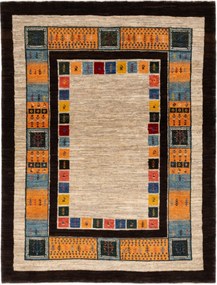 Loribaft Tappeto 200x150 Beige (Iran) Annodato A Mano