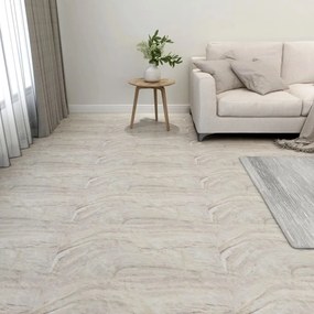 Listoni Per Pavimenti Autoadesivi 55 Pz İn Pvc 5,11 M² Beige /