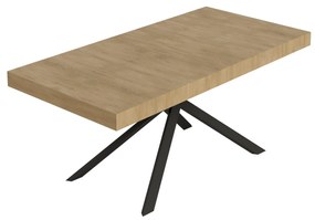 Itamoby Tavolo allungabile 90x200/304 cm Niket quercia natura gambe antracite