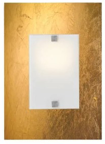 Applique glamour Leaf dorato 1X E27 LUMICOM